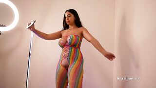 Brazilian Girl - Sister is a Camgirl